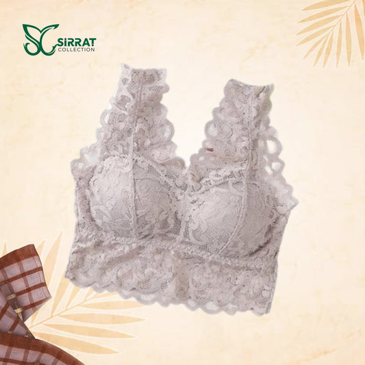 Elegant Padded Lace Bralette – Comfort & Style in Every Curve