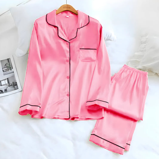 2 Pieces Night Suit for Ladies & Girls