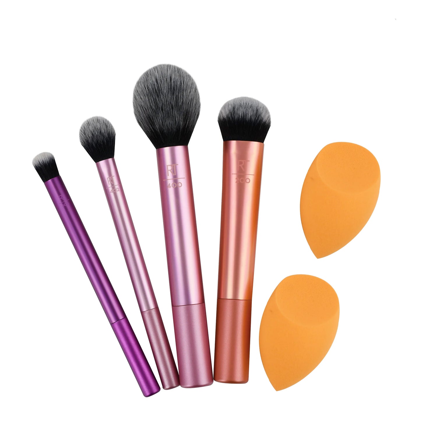 6-Piece Real Techniques Brush & Sponge Set – Your Complete Solution for Base, Blush & Eye Makeup