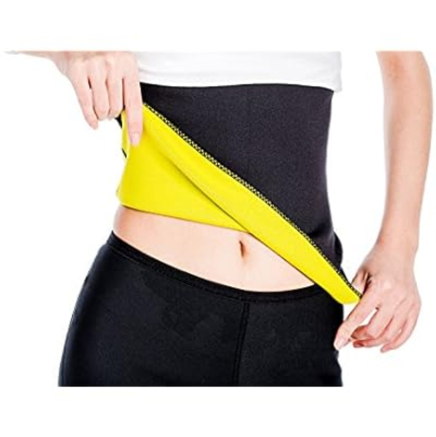Soft Slim Sweat Belt for Women Hot Body Shaper Weight Loss Slimming Waist Trainer Trimmer Slim Belt Wrap
