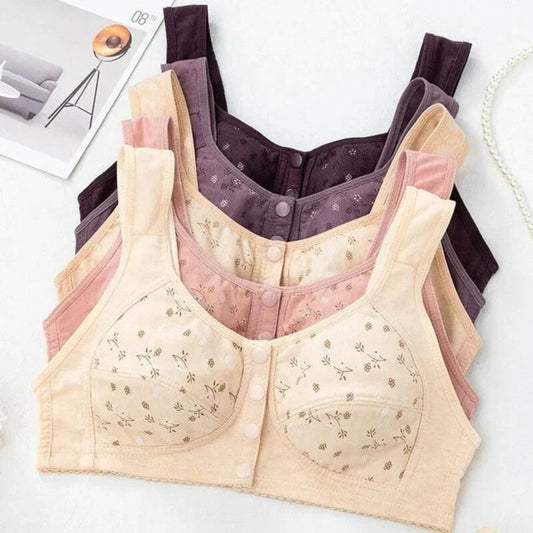 Breastfeeding Bra 3 button Front Open Bra Maternity Nursing Bra for women - Imported Quality
