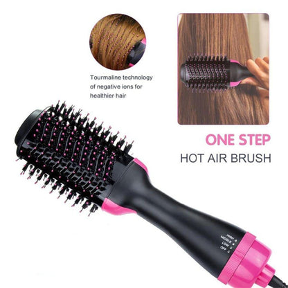 3 in 1 One Step Hot Air Brush Dryer & Straightener
