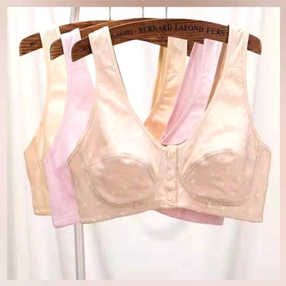 Breastfeeding Bra 3 button Front Open Bra Maternity Nursing Bra for women - Imported Quality
