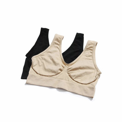 Comfort Fit Air Bras – Pack of 2 (Skin + Black)