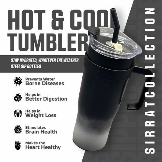 Sipper Bottle With soft color transitions inspired by nature, this bottle keeps your drinks cool and your vibe cooler