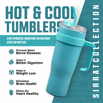 Sipper Bottle With soft color transitions inspired by nature, this bottle keeps your drinks cool and your vibe cooler