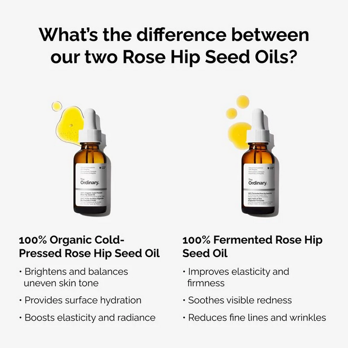 The Ordinary 100% Organic Cold-Pressed Rose Hip Seed Oil 30ml